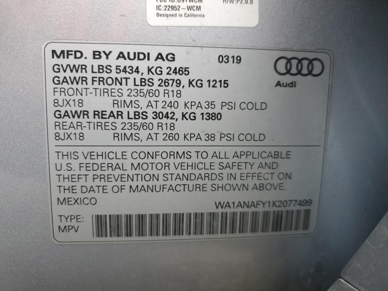 AUDI Q5 PREMIUM