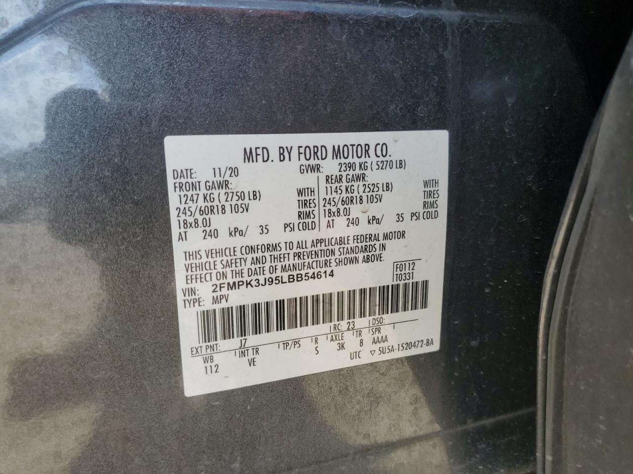 FORD EDGE SEL