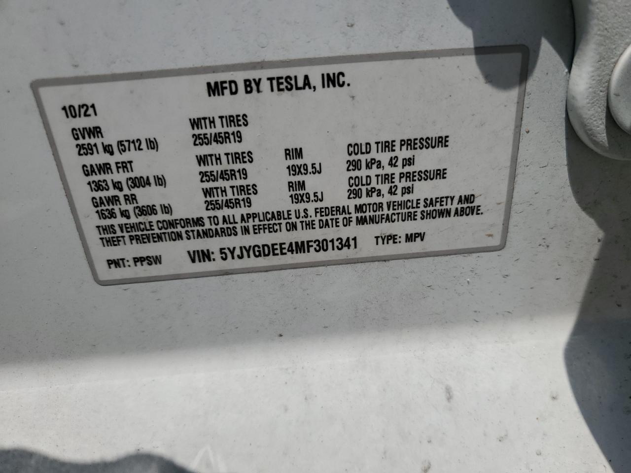 TESLA MODEL Y LR DM