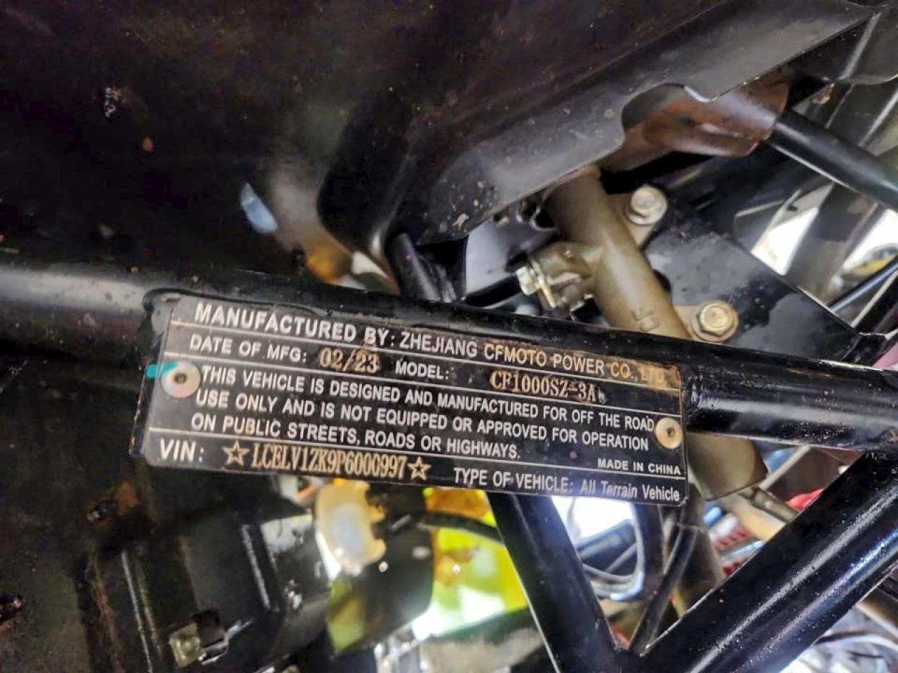 2023 CFMOTO ZFORCE 950 SPORT ATV