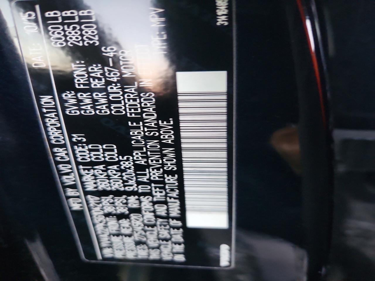 2016 VOLVO XC90 T6 MOMENTUM