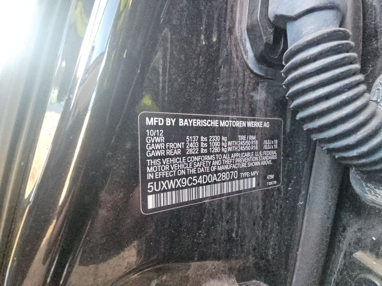 2013 BMW X3 XDRIVE 28i