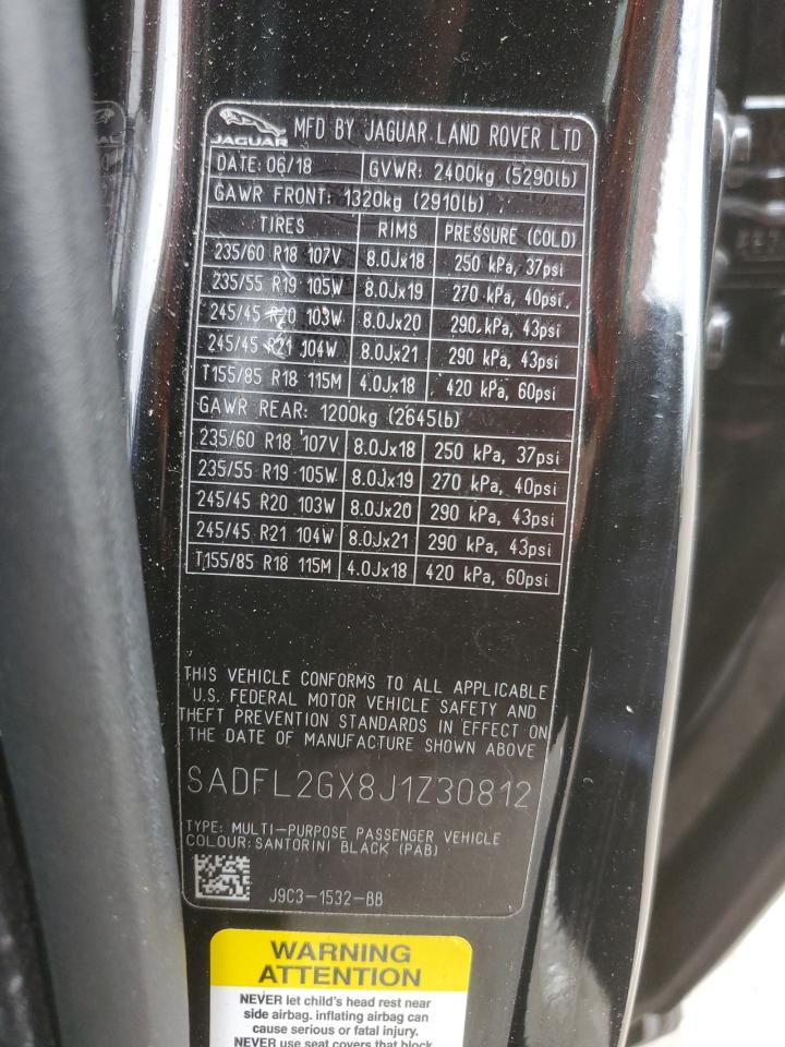 JAGUAR E-PACE R-DYNAMIC SE P-300