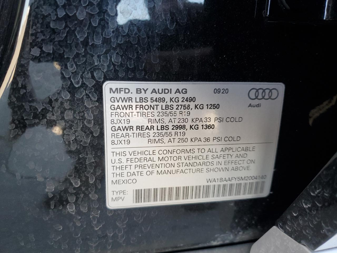 AUDI Q5 PREMIUM PLUS
