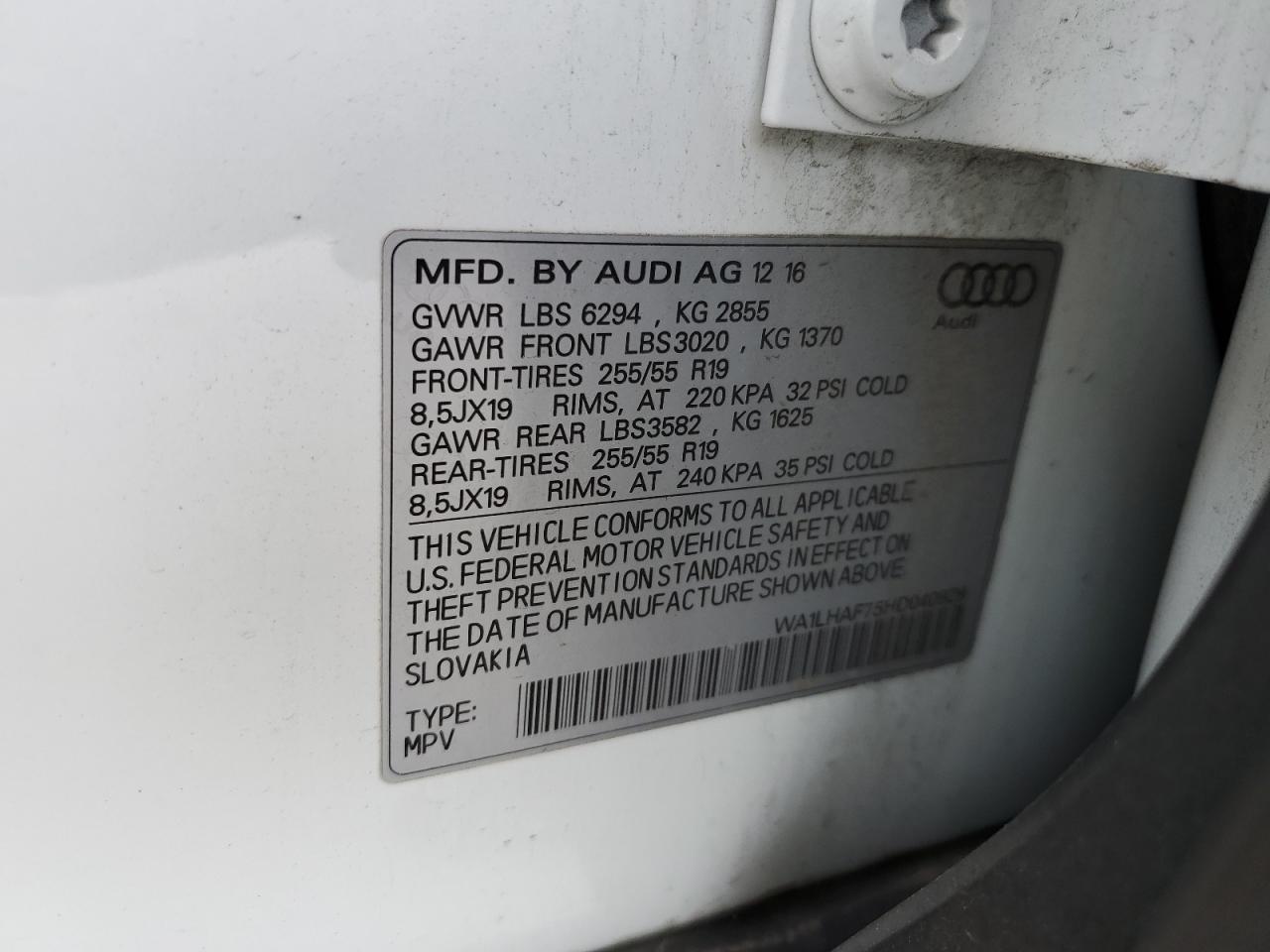 AUDI Q7 PREMIUM PLUS