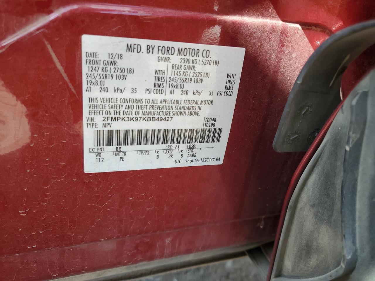 FORD EDGE TITANIUM