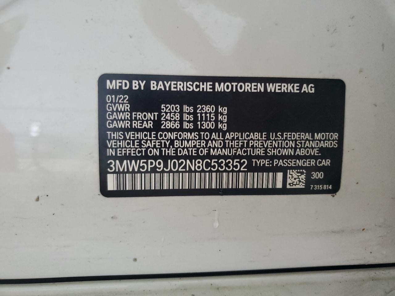 BMW 330E PHEV