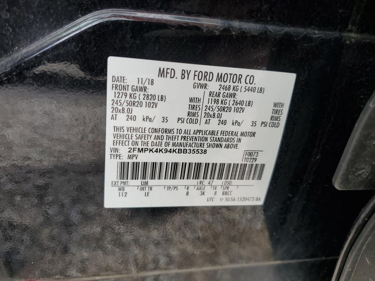 FORD EDGE TITANIUM