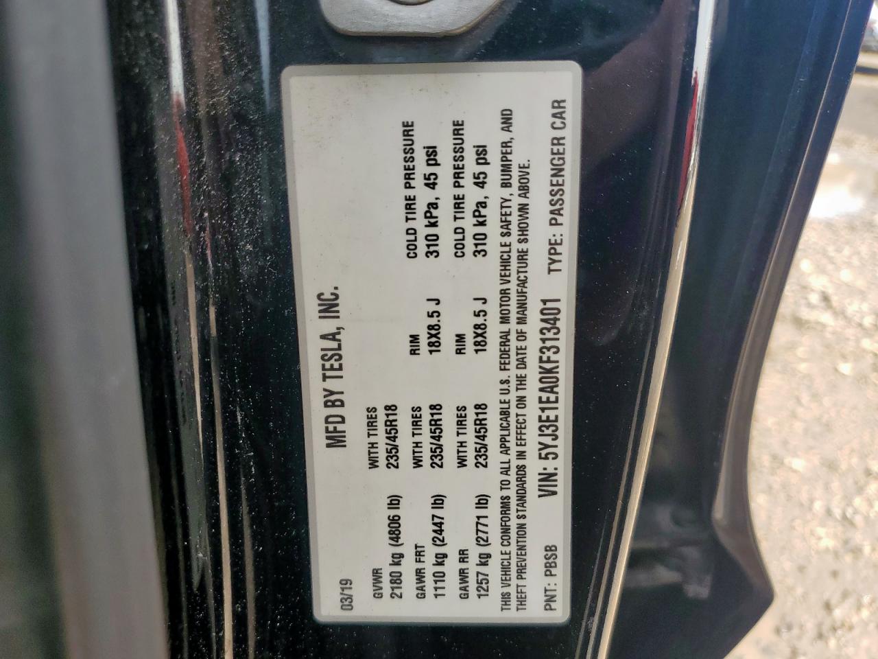TESLA MODEL 3 LR RWD