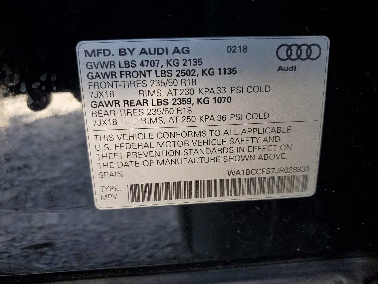 AUDI Q3 PREMIUM