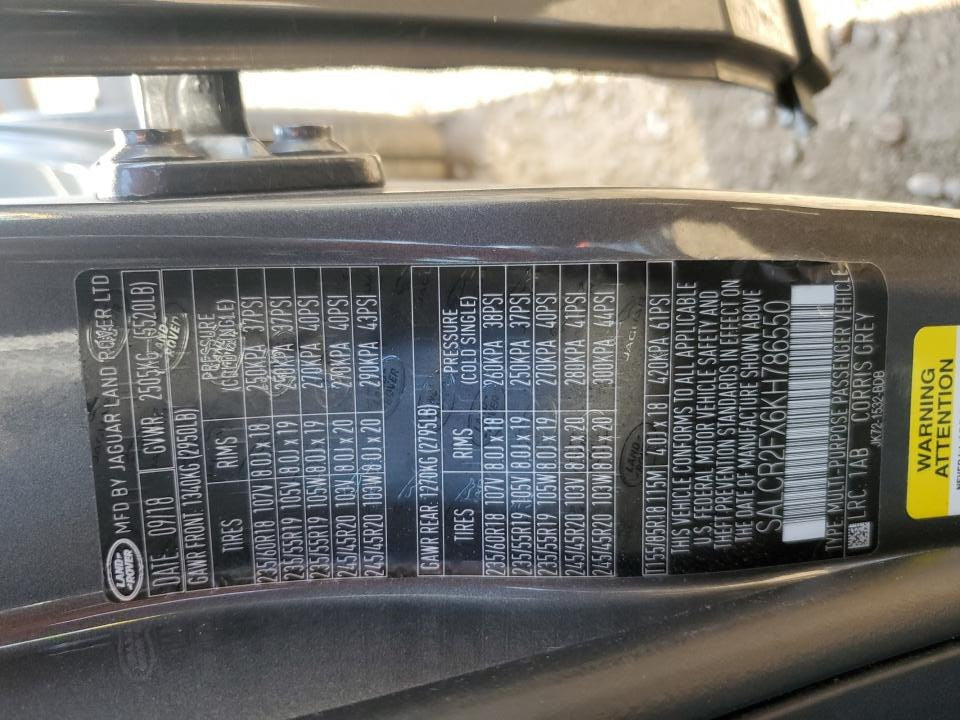 LAND ROVER DISCOVERY SPORT