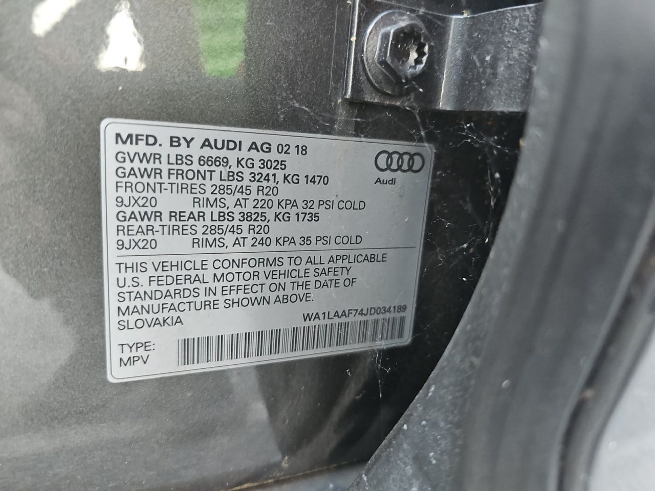 AUDI Q7 PREMIUM PLUS