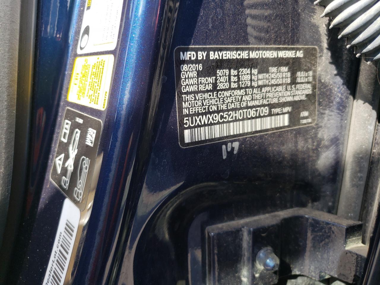 2017 BMW X3 XDRIVE28I