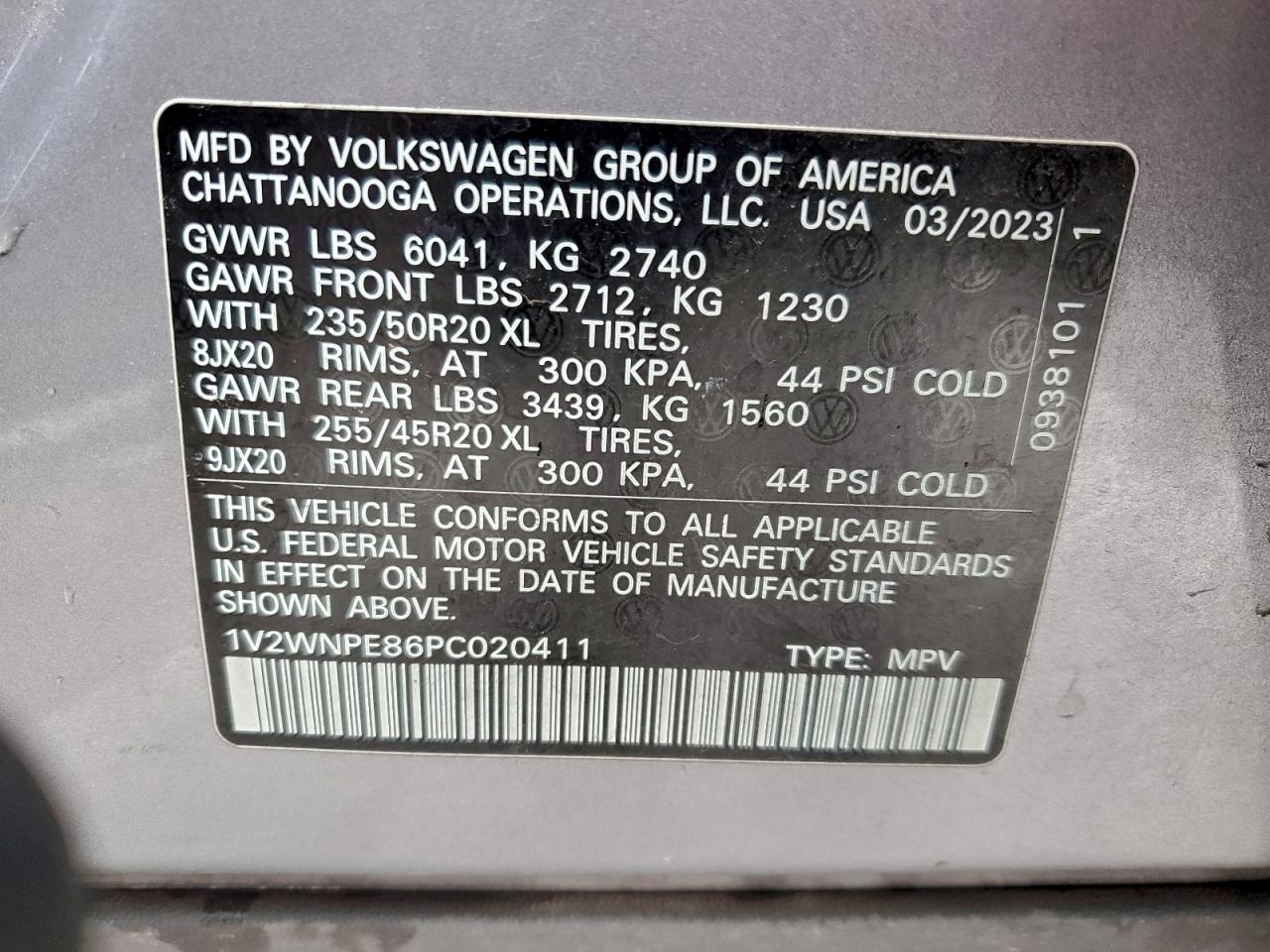 2023 VOLKSWAGEN ID.4 PRO S