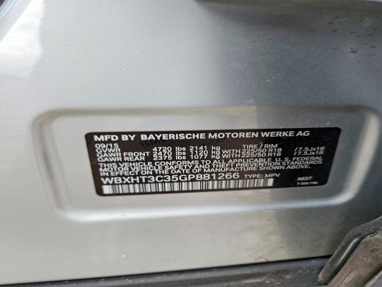 2016 BMW X1 XDRIVE28I