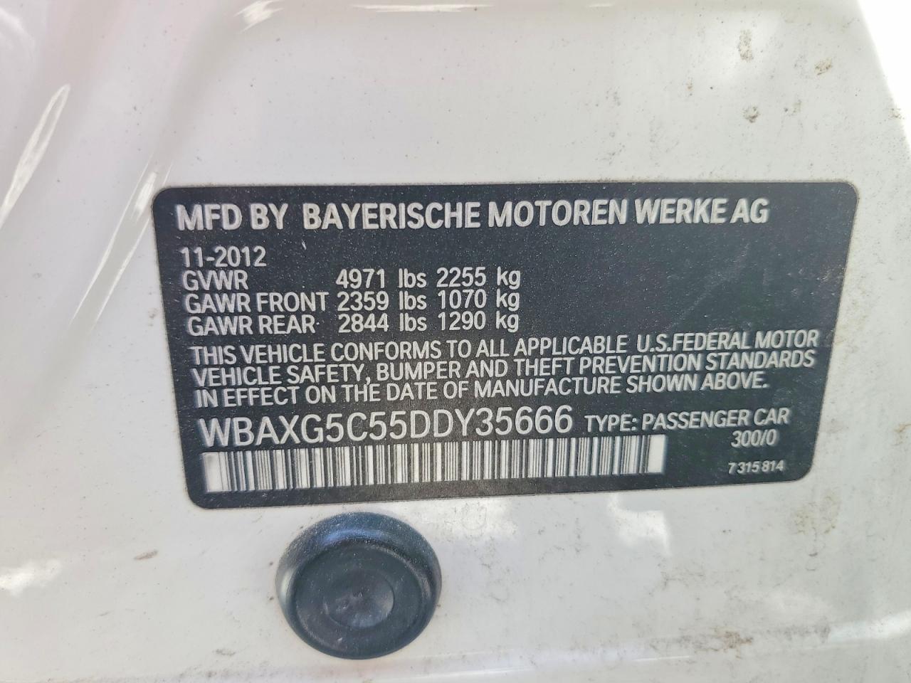 2013 BMW 528i F10