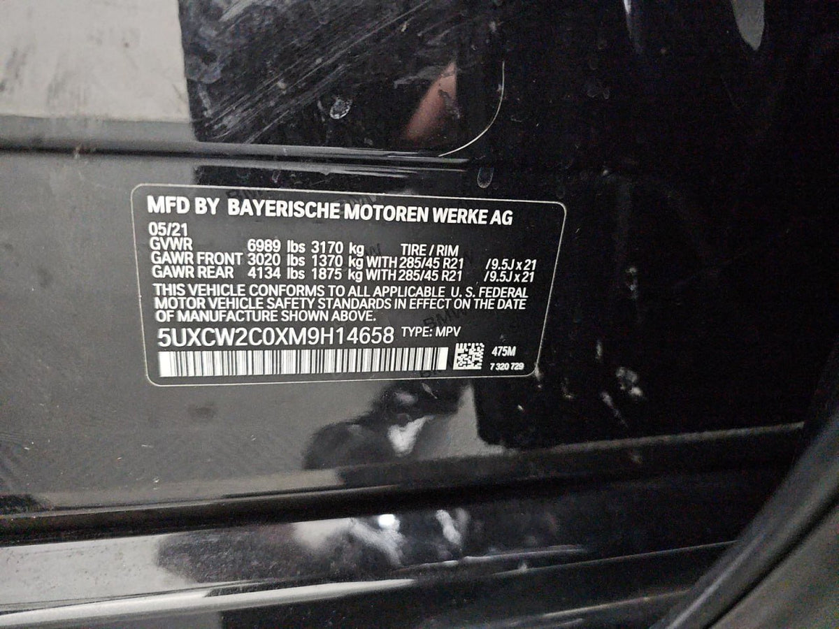 2021 BMW X7 40i MHEV