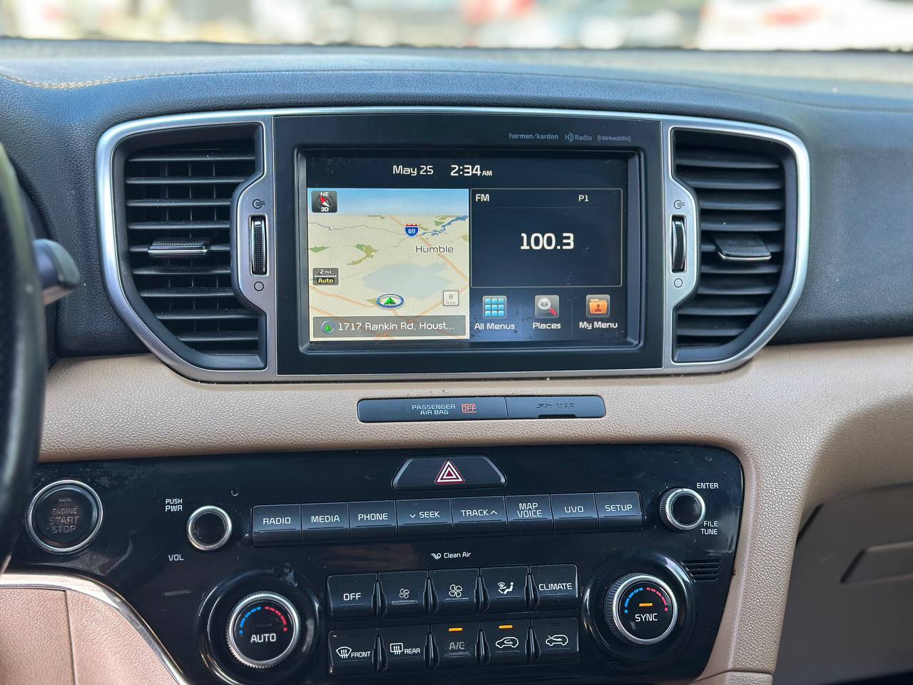 2017 KIA SPORTAGE SX TURBO