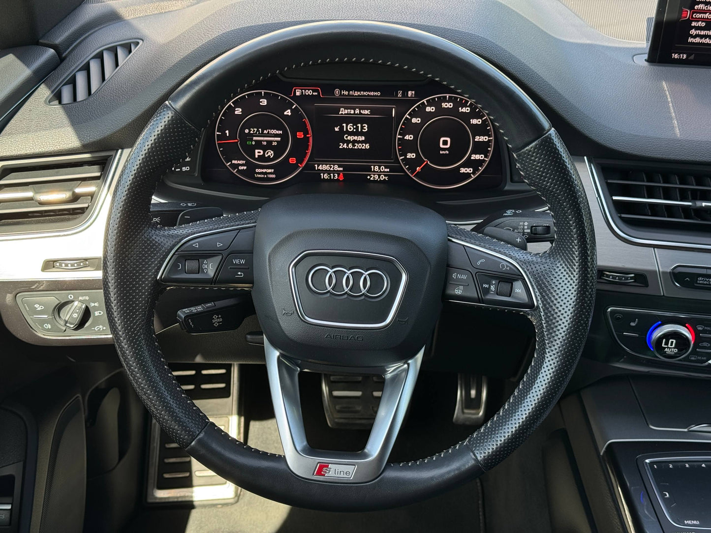 2017 AUDI Q7 PREMIUM PLUS S-LINE(ПНЕВМО)