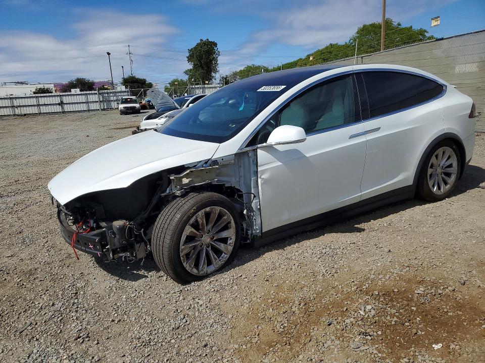 2020 TESLA MODEL X LR PLUS RAVEN