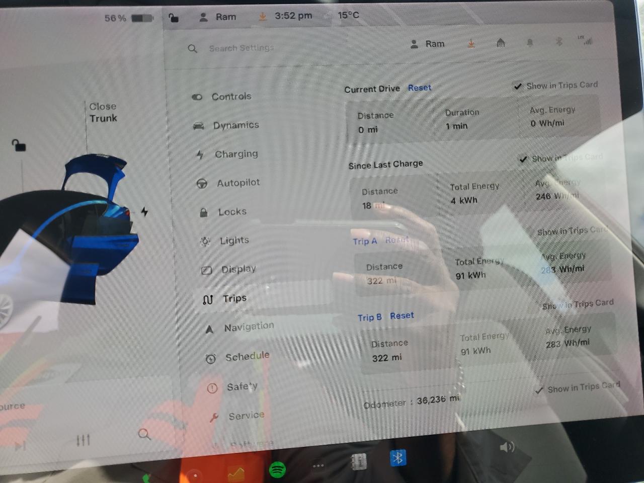 TESLA MODEL 3 LR DM