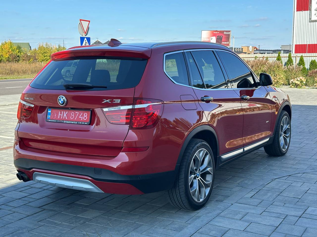 2015 BMW X3 SDRIVE