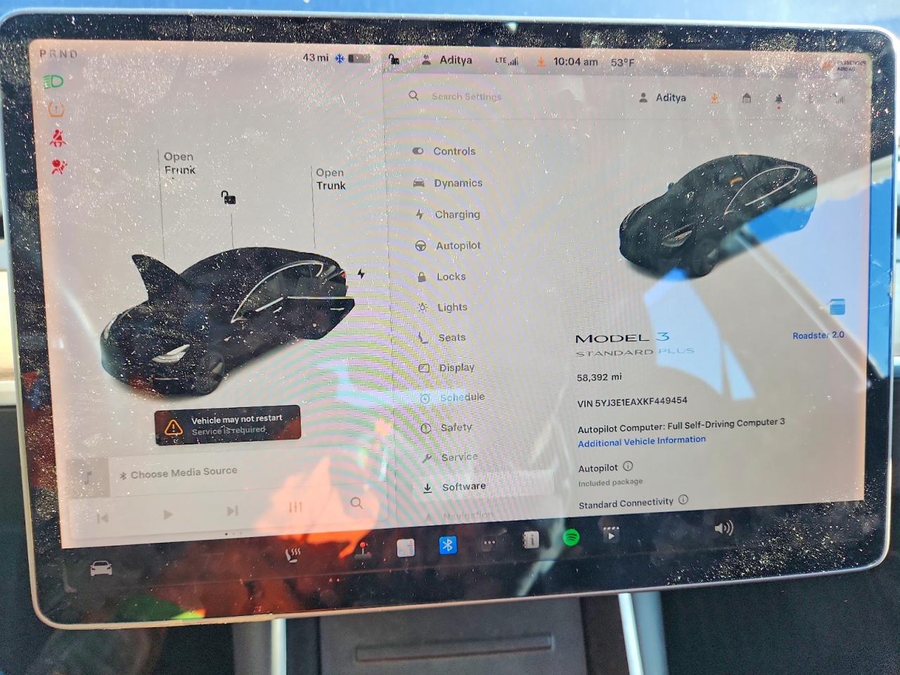 2019 TESLA MODEL 3 RWD