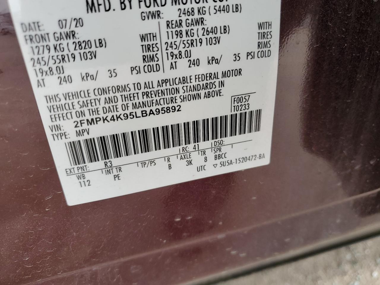 FORD EDGE TITANIUM