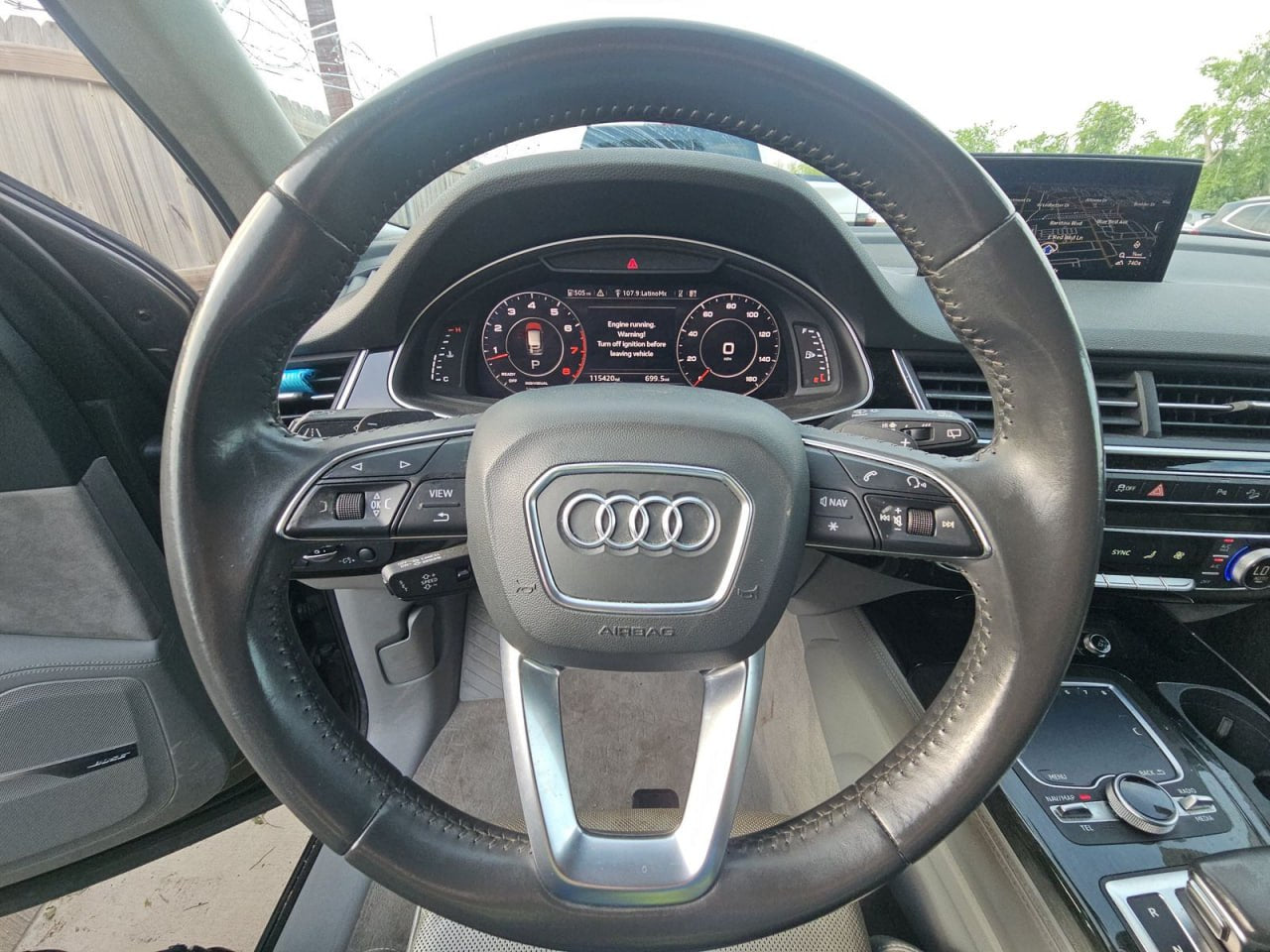 2017  AUDI Q7 PRESTIGE  (ПНЕВМА)