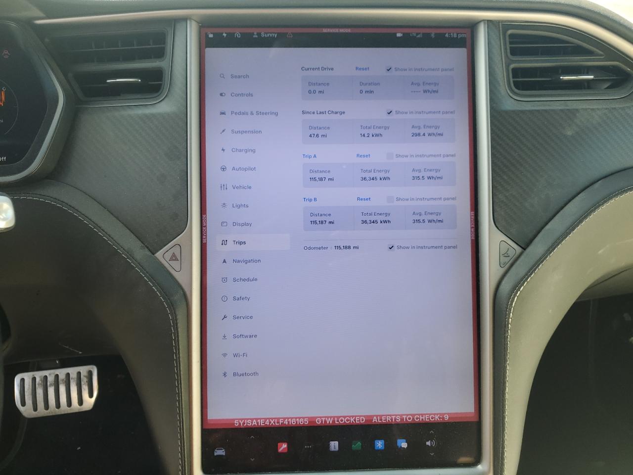 TESLA MODEL S PERFORMANCE RAVEN