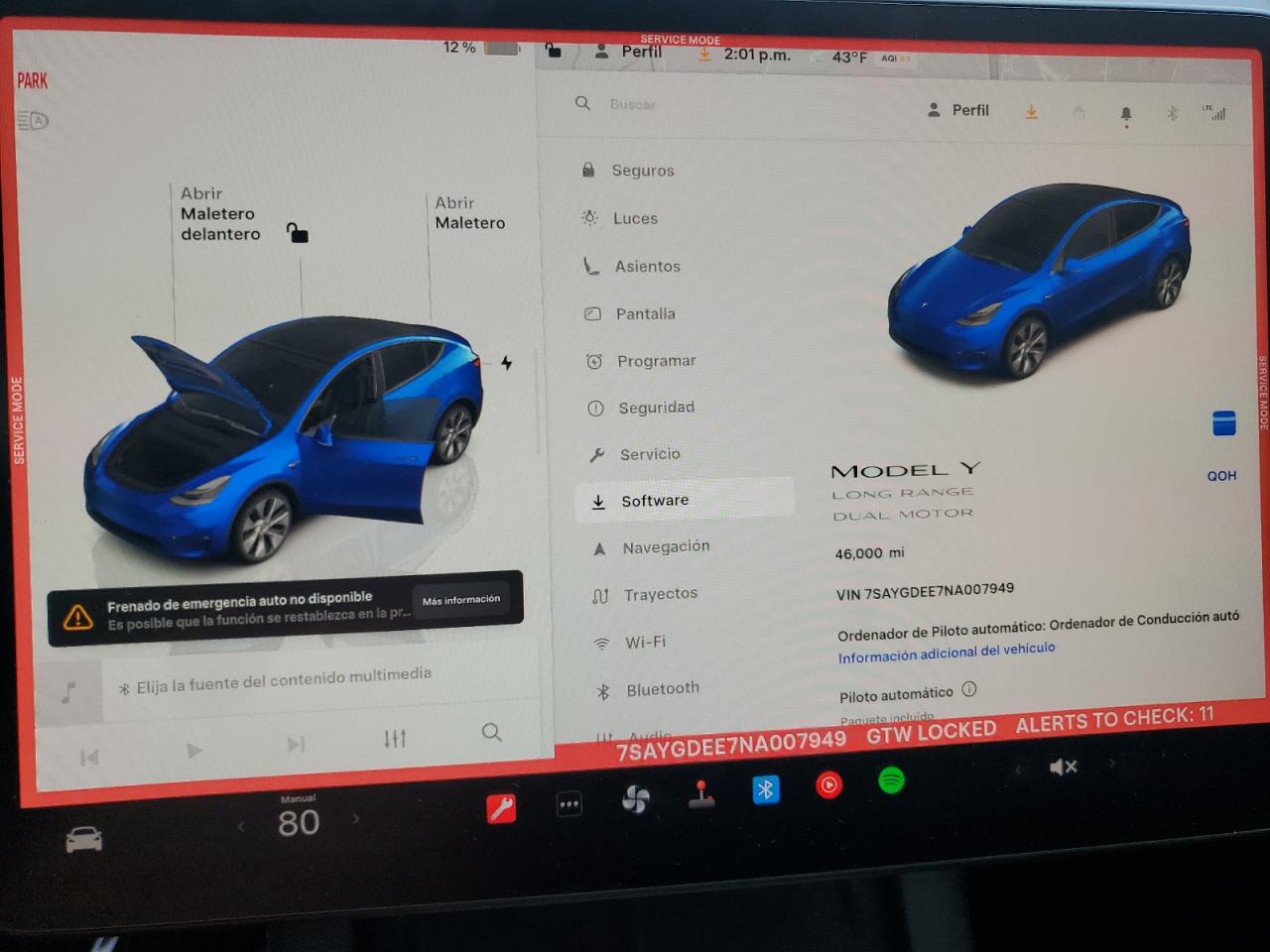 2022 TESLA MODEL Y LR AWD