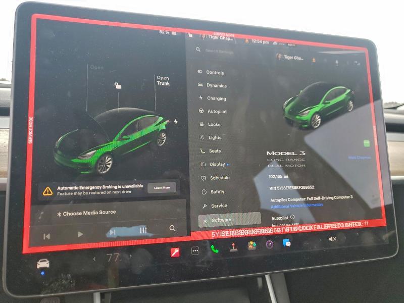 2019 TESLA MODEL 3 DUAL MOTOR