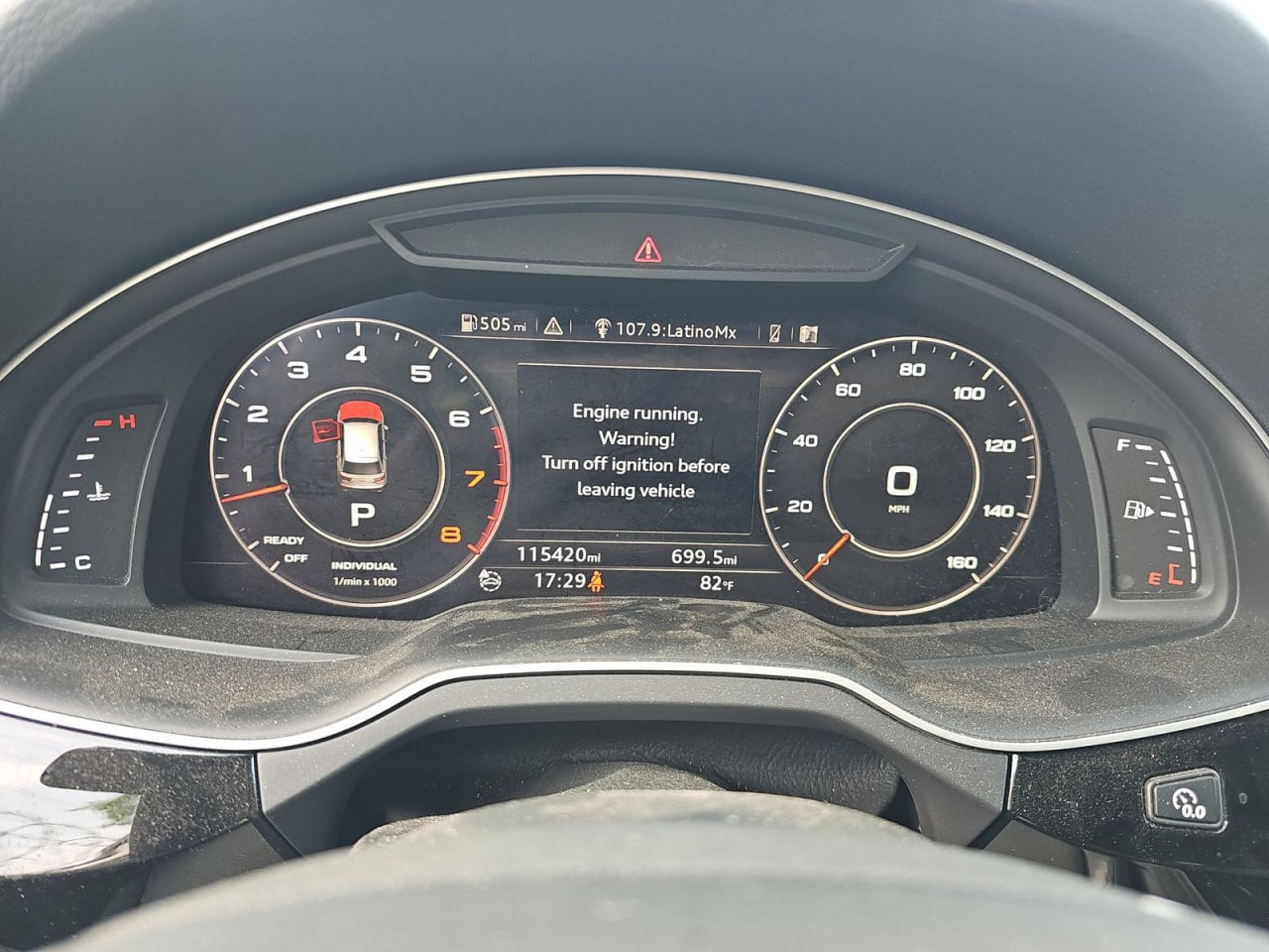 2017  AUDI Q7 PRESTIGE  (ПНЕВМА)