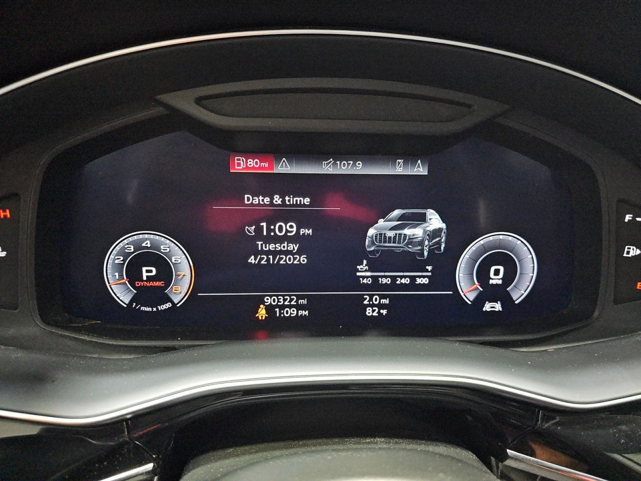 2020 AUDI Q8 S-LINE(ПНЕВМА)